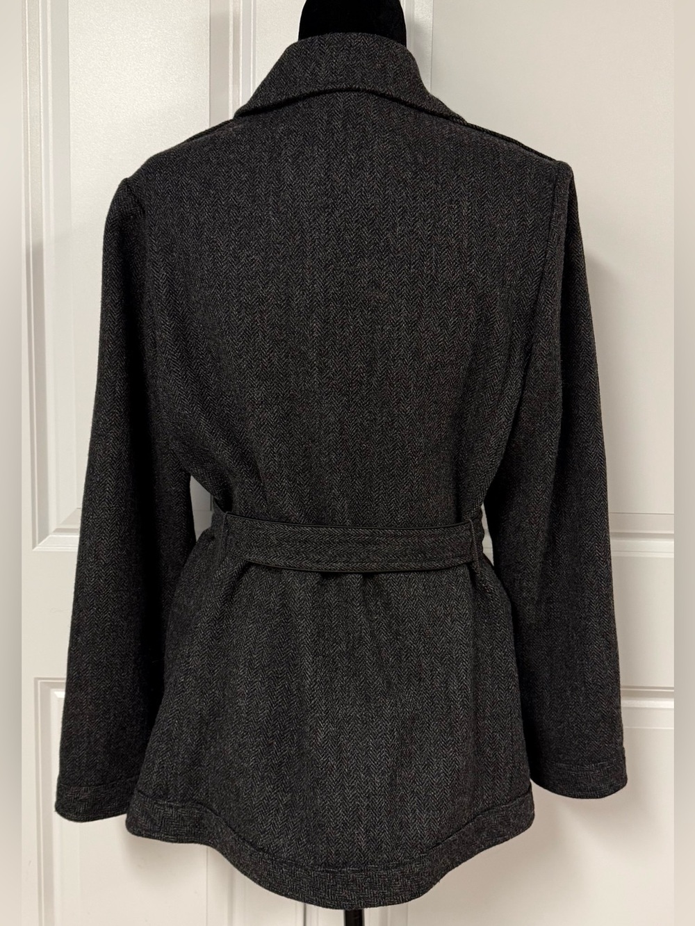 Talbots Wool Belted Jacket - Picture 4 of 8